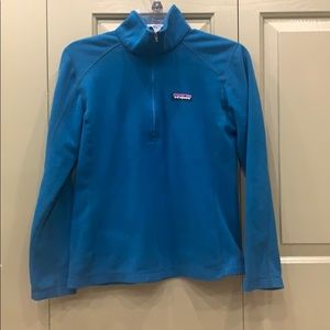 Women’s Patagonia 1/4 zip up fleece jacket